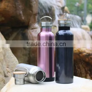 FDA LFGB Stainless Water Bottle, Stainless Steel Thermos, Double Wall Stainless Steel Vacuum Flask for Taiwan Market thumbnail-2