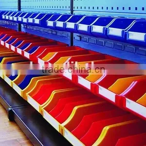 Mobile Tool Plastic Bin Storage Hanging Rack thumbnail-4