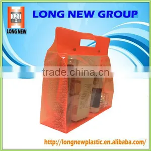 Transparent PVC Bag Packaging Cosmetic With LOGO Printed and Customized Design thumbnail-2