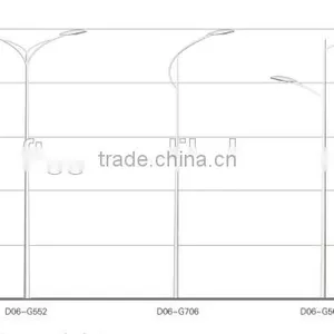 2015 Best Sale Solar Power Energy Street Light Pole IP65 Solar Powered Street Lights Die-casting Aluminum Alloy Solar Lights thumbnail-4