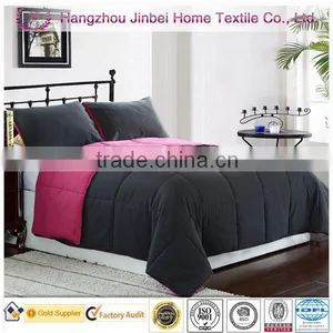 Revisible Colors Microfiber Duvet/Down Alternative Quilt/Polyester Comforter thumbnail-1