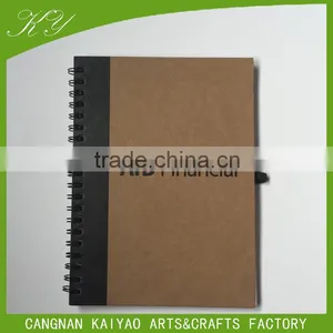 Custom Friendly Eco Hardcover Notebook With Pen thumbnail-1