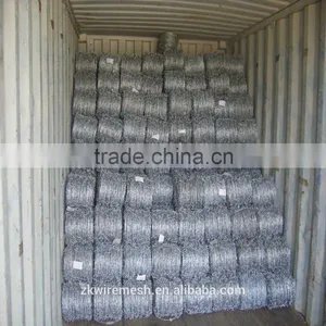 China Manufacturer Galvanized Barbed Wire Factory ISO9001standard thumbnail-2