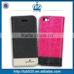 LZB Hot Selling Cell Phone Accessory PU Leather Case for Iphone 4,for Iphone 4 Case thumbnail-1