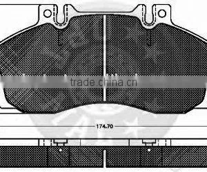MERCEDES-BENZ TRUCK BRAKE PAD thumbnail-1