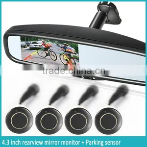 Specific 4.3inch Rear View Mirror for Car Parking Sensor thumbnail-1