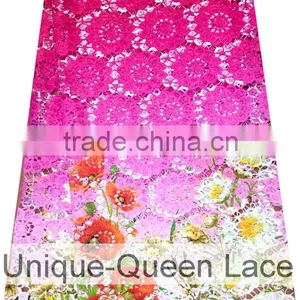 African Cord Lace Manufacturer/guipure Lace for Party/2016 Fashion Lace Fabric thumbnail-2