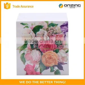 OEM Custom Design 4 Sides Printing Cube Shape Tear off Bulk Notepad thumbnail-5