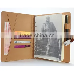 Plaro Leather Power Bank Usb Personalized Leather Agenda Notebooks thumbnail-2