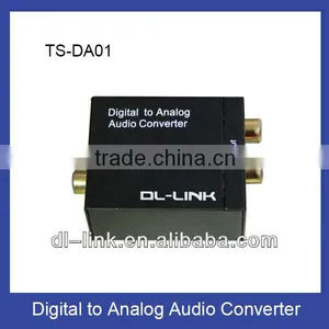 Factory Supply! Coaxial Toslink Digital to Analog Audio Converter RCA Output thumbnail-1