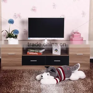 Chinese New Design Melamine Modern TV Stands thumbnail-2