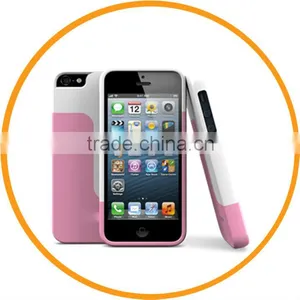New Fashion Vivid Choice Colorful Back Cover Hard Case for IPhone5 5 Pink+White From Dailyetech thumbnail-1