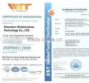 Infrared Red Bga Rework Station WDS-430 With CE& ISO Certification thumbnail-6