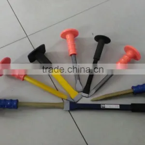 Best Quality of Stone Chisels and Popular Rubber Grip Cold Steel Chisel thumbnail-3