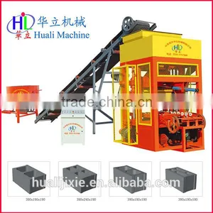 Good Price QT4-25 Semi-automatic Hollow Block Making Machine thumbnail-6