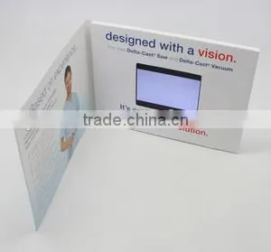 Hot Sale 7 Inch hd Video Playing Motion Sensor Video Brochure for Gifts thumbnail-5