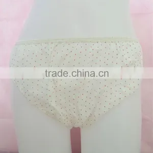 Queen Size Women Sexy Lingerie Seamless Spa Disposable Paper Underwear thumbnail-1