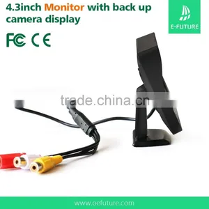 Vehicle Rear View Car Security System With 4.3 Inch Monitor and Black Camera thumbnail-4