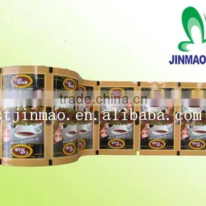 Color Printing Roll Film for Coffee Sachet Packaging thumbnail-1