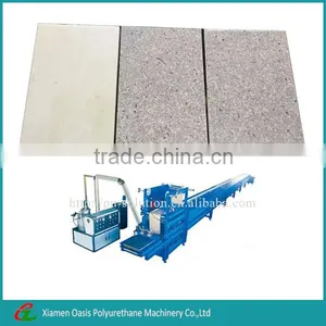 Polyurethane Decorative Wall Panel/pu Foam Brick Panels/pu Sandwich Panel/pu Composite Board Making Machine. thumbnail-1
