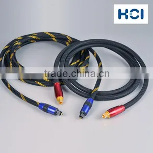 Digital Audio Quartz Glass Optical Fiber Toslink Cable thumbnail-2