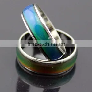Hot Alloy Smooth Changeable Colour Magic Rings thumbnail-2