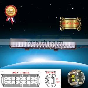 MZ China Factory Direct 4D Double Row 126W Die Cast Aluminum LED MINI Tractor Light Bars 4X4 LED JEEP Auto Driving Light CE RoHS thumbnail-1