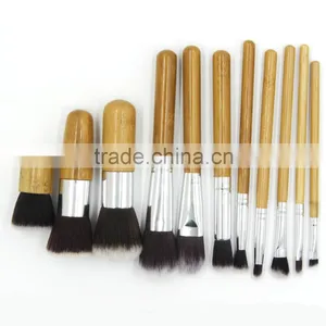 11 Pcs Makeup Brushes Set thumbnail-1