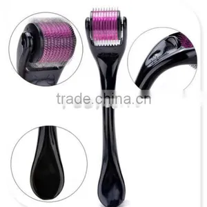 0.5-3.0mm 540 Microneedle Derma Roller Micro Needles Skin Therapy Health Han Beauty Massage Tool for Face Skin (0.25mm) (Purple) thumbnail-4