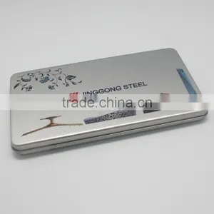 China Wholesale High Quality Rectangular Metal Tin Material Chocolate Gift Box thumbnail-1