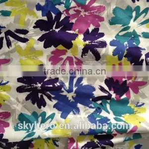 Hotsale Polyester Spande Printed Satin Flower thumbnail-1