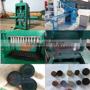 Energy Saving and Top-class Quality Shisha Charcoal Briquette Press Machine thumbnail-1