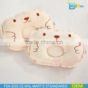 Baby Pillow For Newborn Organic Cotton Protection for Flat Head Syndrome thumbnail-3