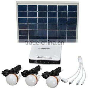 Mini Solar Light System 6W With 2.5Ah Lithium Battery thumbnail-1