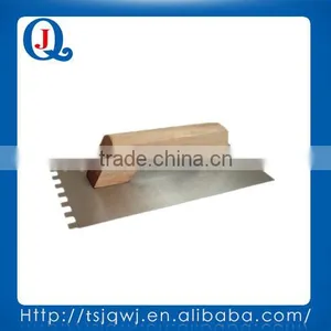 Carbon Steel Plastering Trowel With Wood Handle JQ6071A thumbnail-1