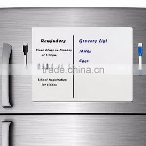 Fridge White Board Dry Erase Magnet Memo Board Magnetic Whiteboard Factory Made thumbnail-3