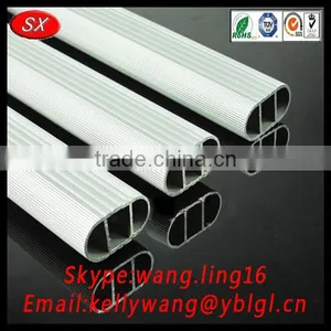 China Customized Wardrobe Clothes Hanging Rail/aluminum Clothes Rod Hanging Wardrobe Rail thumbnail-1