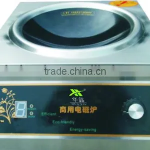 Commercial Frying Stove Stainless Frying Stove Induction Cooker Pan Kitchen Wok thumbnail-1