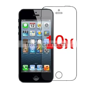 10X Clear LCD Screen Protector Cover for Apple IPhone 5 thumbnail-1