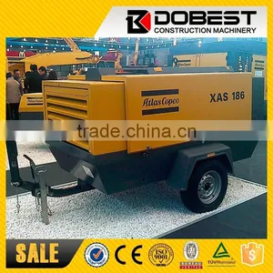 118KW Diesel Engine Driven Screw Air Compressor Atlas Copco XAVS196Dd thumbnail-5