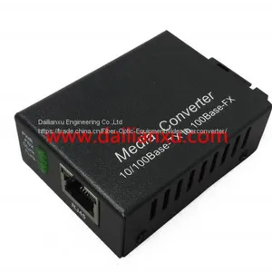 6.1x4.2x2.2cm Mini 10/100M Fast Ethernet Fiber Media Converter IP Camera to Fiber Converter thumbnail-1