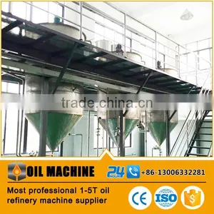 Rapeseed Oil Refinery , Cottonseed Oil Refinery With Degumming, Neutralization, Bleaching ,deodorization thumbnail-3