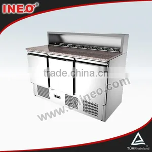 3 Doors Restaurant And Hotel Commercial Cooling Table For Salad thumbnail-1
