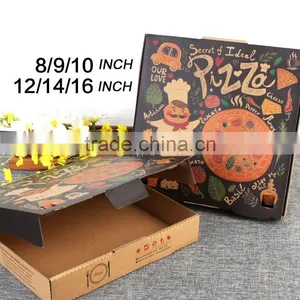12 Inch Frozen Scooter Pizza Box With Logo Printed thumbnail-2