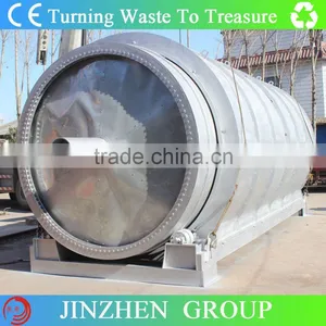Newest Design of Pyrolysis Plant To Pyrolysize The Waste Tire Or Plastic Into Fuel Oil With CE thumbnail-3