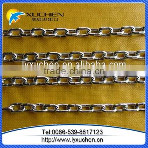 Wholesalers Best Selling Welded Steel Link Chain With DIN5685 Galvanized Steel Link Chain and Welded Link Chain thumbnail-2