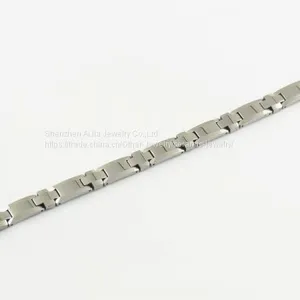 Tungsten Carbide Health Ceramic Bracelet Jewelry With Link thumbnail-2
