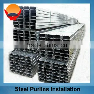 China Supplier Light Building Material Steel Purline thumbnail-1