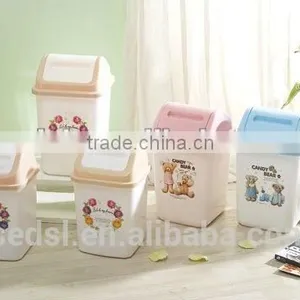 2015 Mini Plastic Automatic Waste Bin / Desktop Trash Bin thumbnail-2