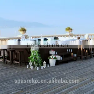 Massage Type and Freestanding Installation Type 3 Meter Hot Tub (A870) thumbnail-2